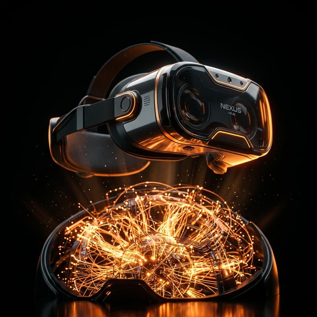 Photorealistic VR Headset and Advanced AI Neural Core